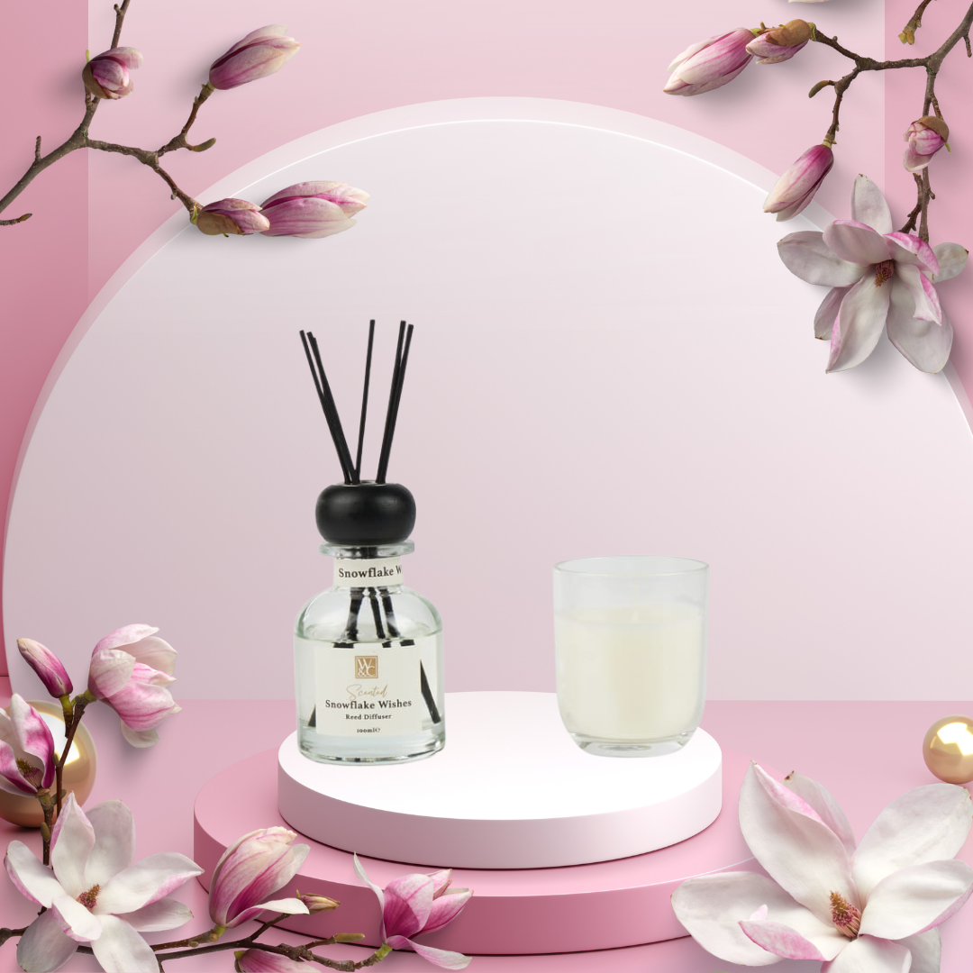 Scented Candle & Reed Diffuser Gift Set