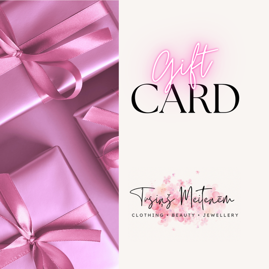 Tusiņš Meitenēm Gift Card