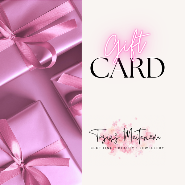 Tusiņš Meitenēm Gift Card