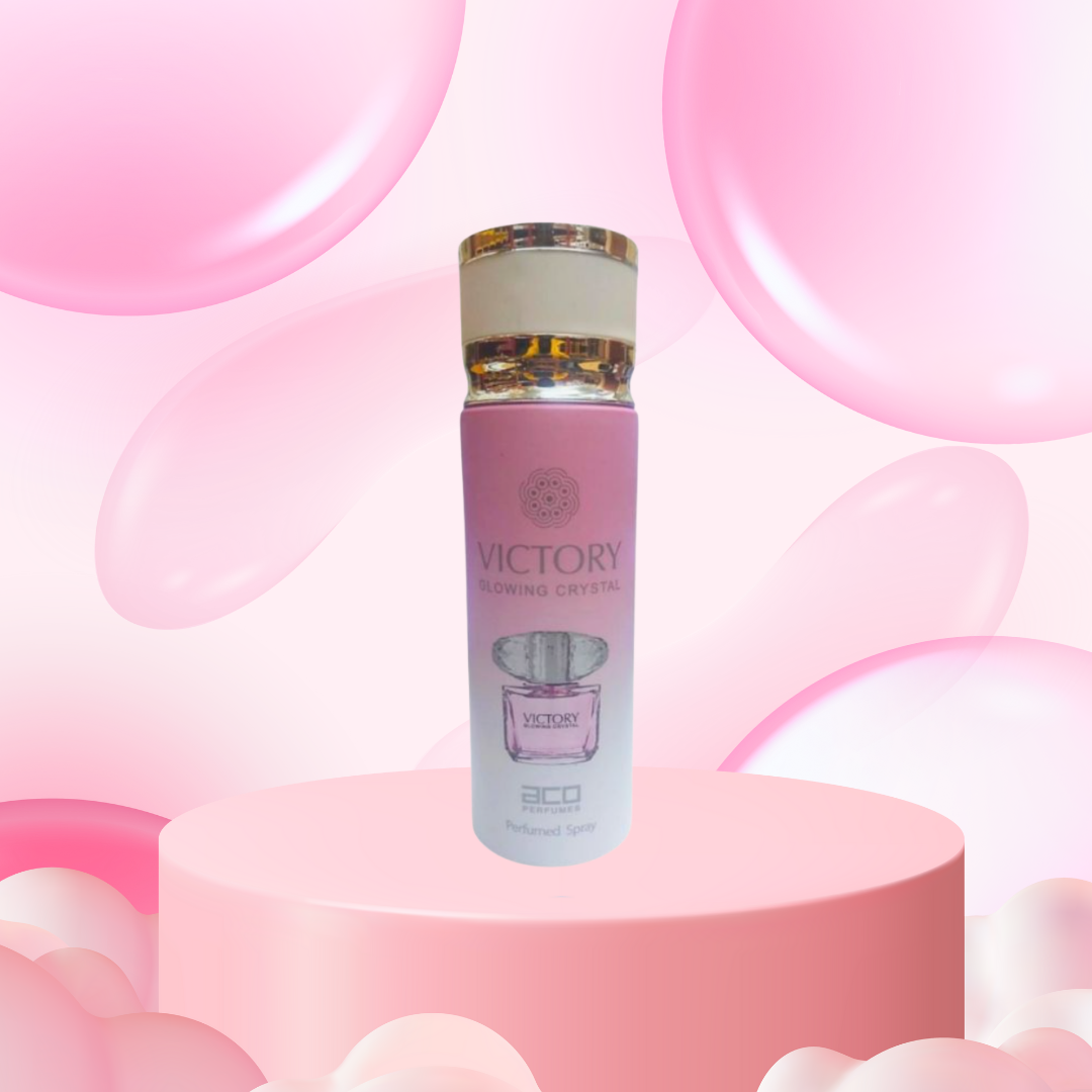 Victory Glowing Crystal Dubai Perfume Spray - 200ml