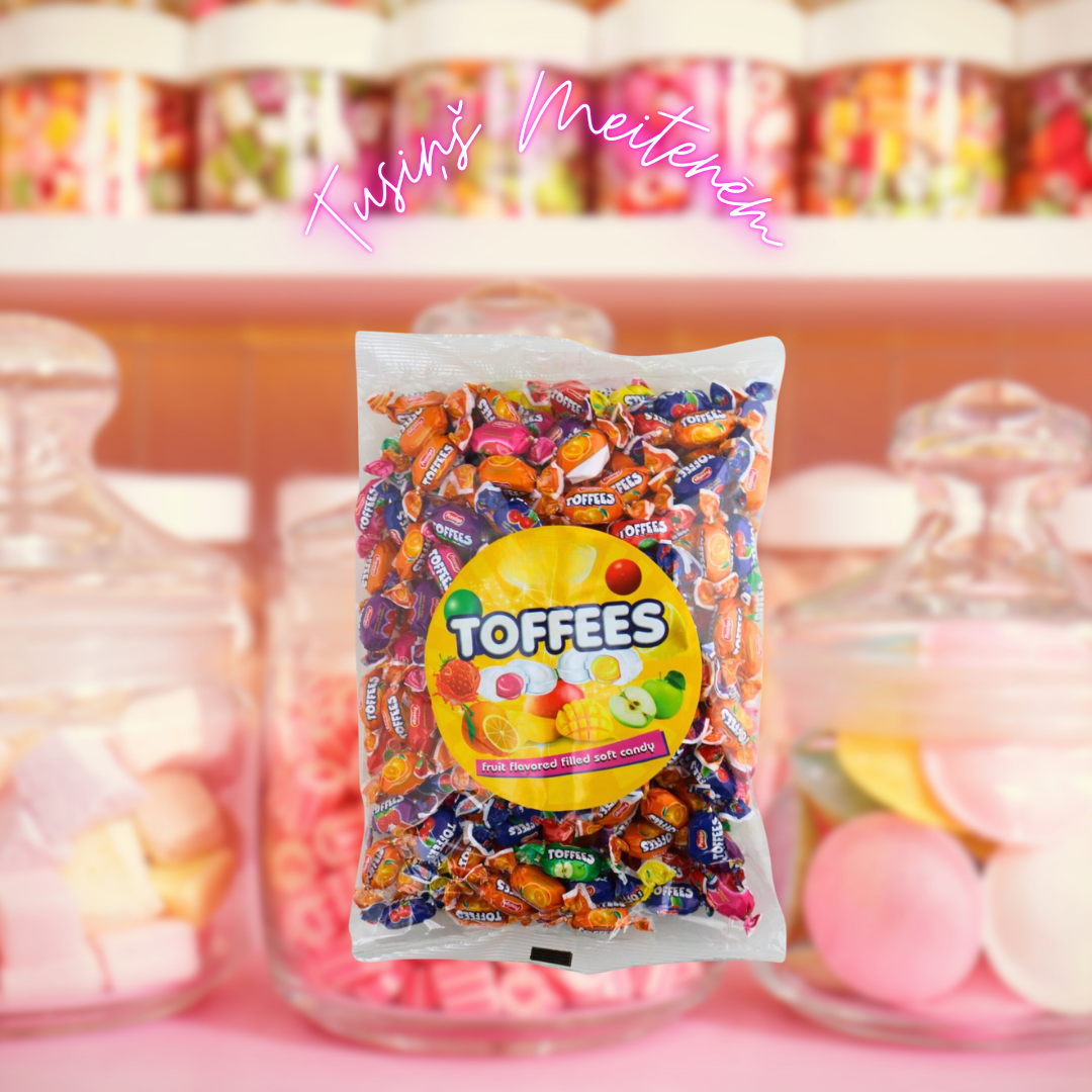 1kg Fruit Flavoured Toffee