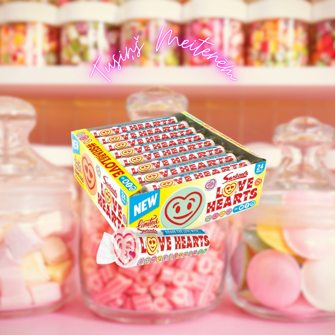 24 Pack Giant Love Hearts Box