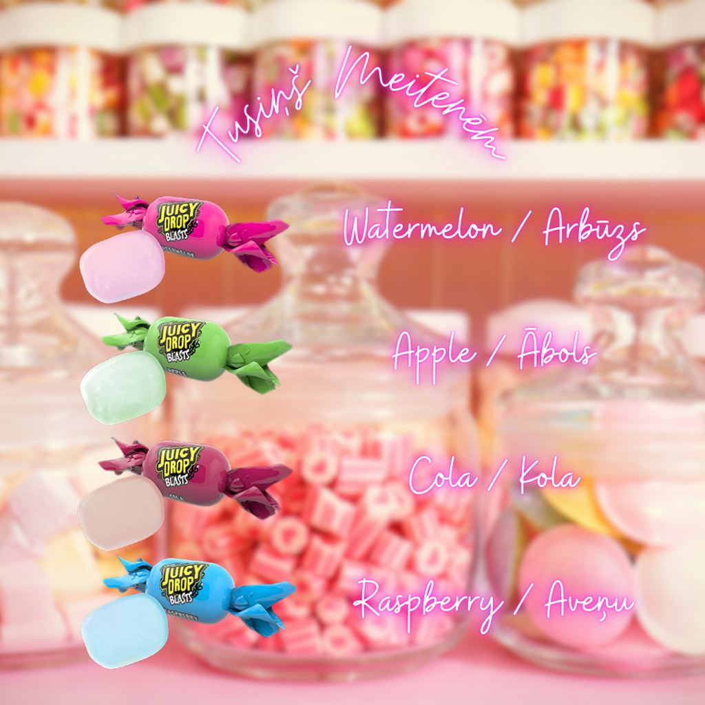 1kg Assorted Juicy Drop Blasts