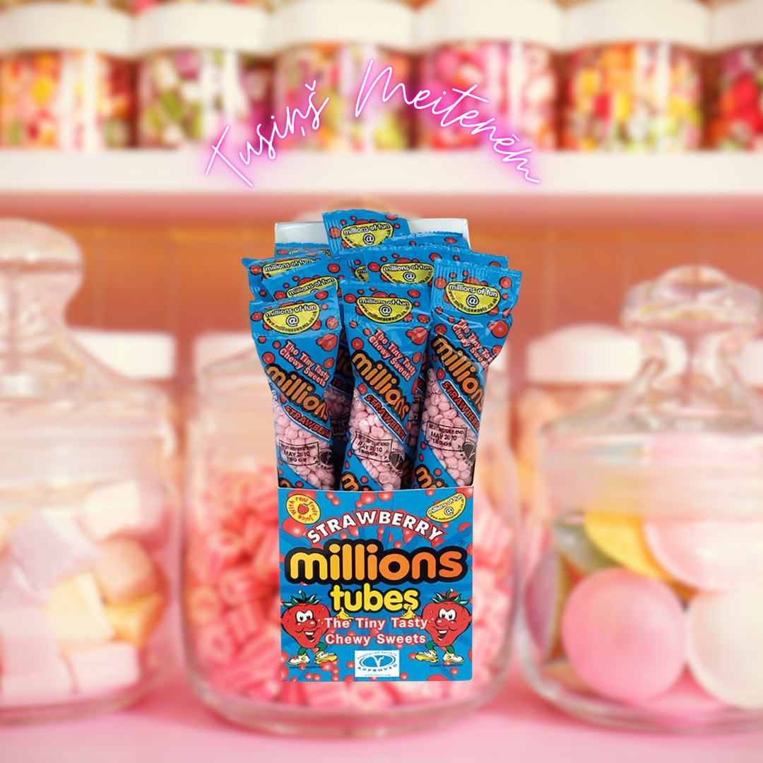Millions Tubes - 12 Pack