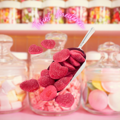 1kg Sugared Jelly Hearts