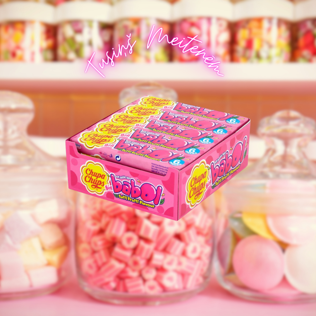 20 Pack Babol Bubblegum Box