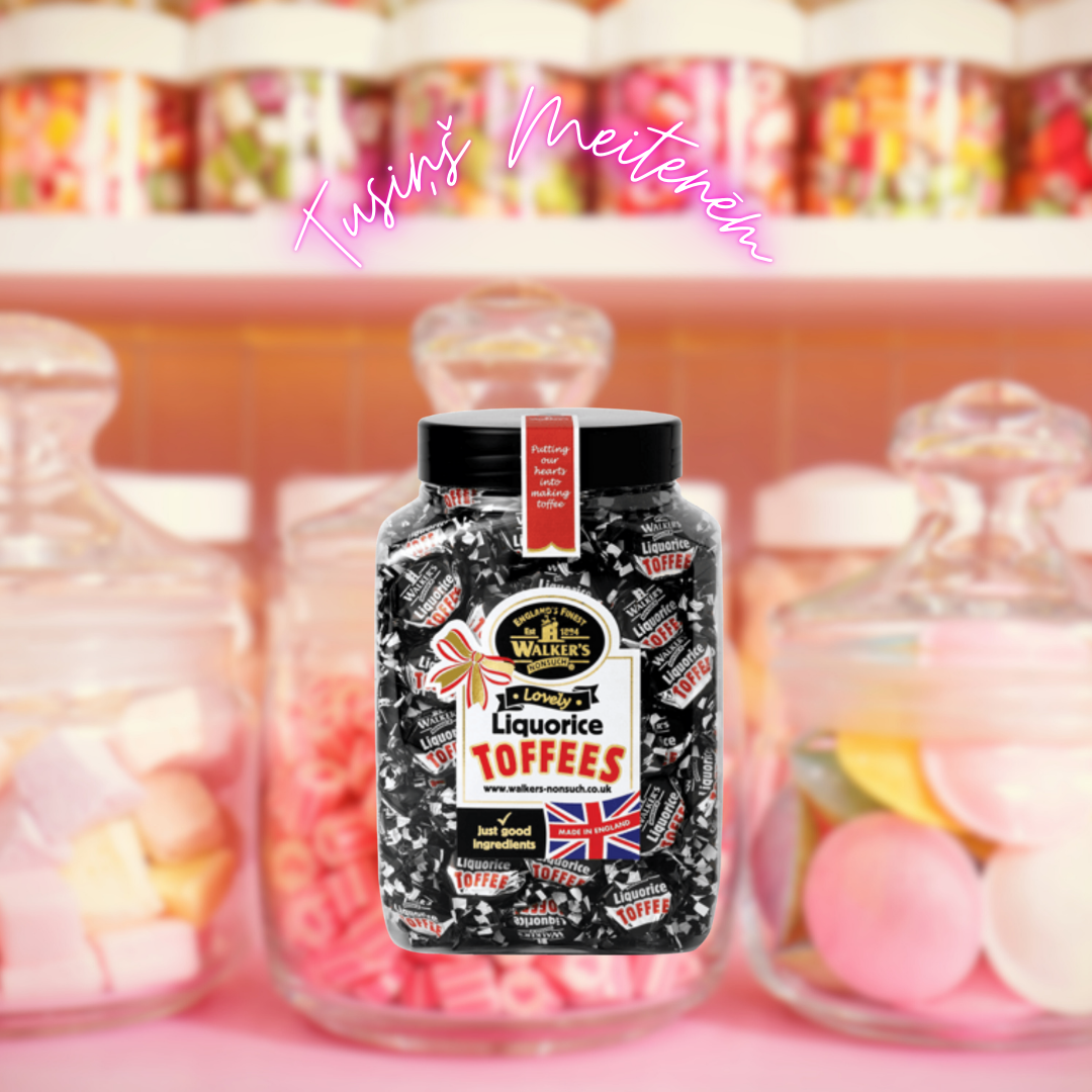 Walkers 1.25kg Toffee Jar